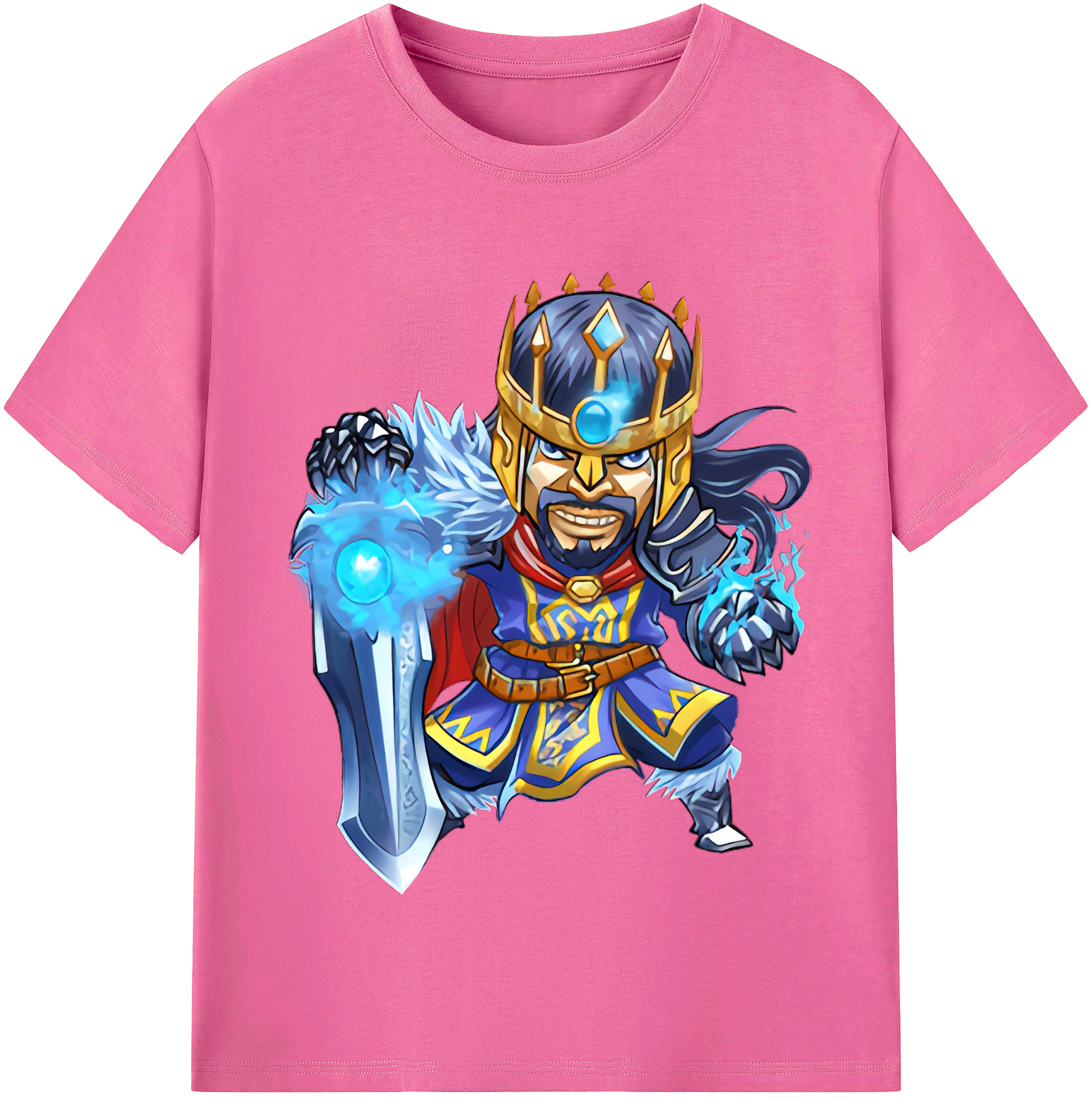 （画像用） リーグ・オブ・レジェンド League of Legends LOL レディースカジュアルプリントTシャツ（綿100％）